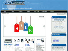 Tablet Screenshot of amtdatasouth.com
